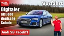 Audi S8 Facelift: Digitaler als jede deutsche Schule! Fahrbericht