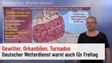 Wetter in Köln und NRW: Unwetterwarnung auch für Freitag