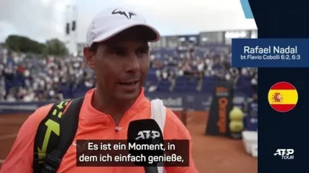 Nadal nach Comeback: "Habe einfach Spaß"